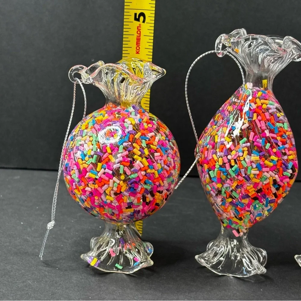Anthropologie required blown ornaments